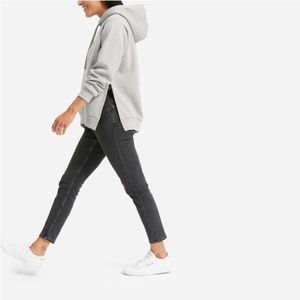Everlane Grey Fleece Oversized Hoodie